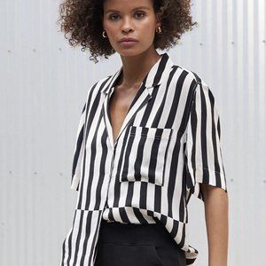 AYR The Pool Boy Striped Shirt NWOT